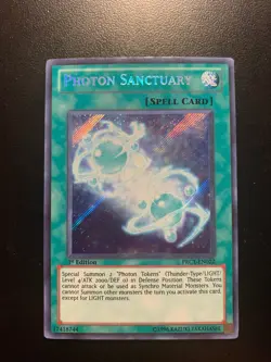 Yu-Gi-Oh! TCG Premium Collection Tin Photon Sanctuary PRC1-EN022 1st Ed - Image 1