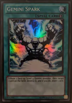 YuGiOh Gemini Spark Super Rare AP02-EN011 - Image 1