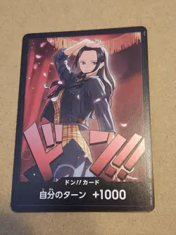 DON !! Card Nico Robin ONE PIECE Heroines Edition EB03 Japanese Foil NM - Image 1