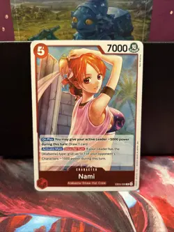 Nami (006) EB03-006 Extra Booster: One Piece Heroines Edition Foil NM - Image 1