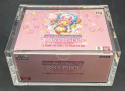 One Piece EN EB-01 Memorial Collection Extra Booster Box Sealed w/ Acrylic Case - Image 1