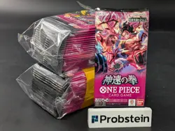 Lot or (48) One Piece OP-11 A Fist of Divine Speed Japanese Booster Packs Sealed - Image 1