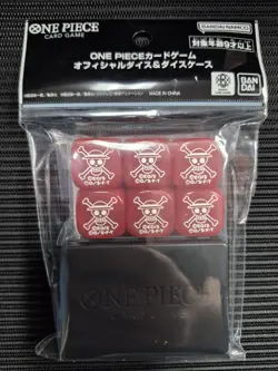 One Piece TCG Official Bandai Dice And Case Sealed - Image 1