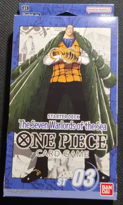 Bandai One Piece Starter Deck The Seven Warlords of The Sea ST-3 Sealed English - Image 1