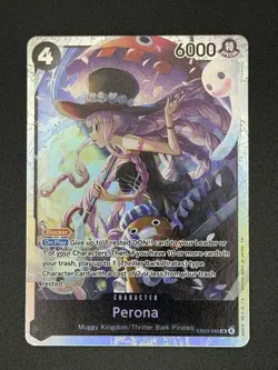 One Piece EB03 Heroines Edition - Perona EB03-045 Super Rare ENGLISH - Image 1