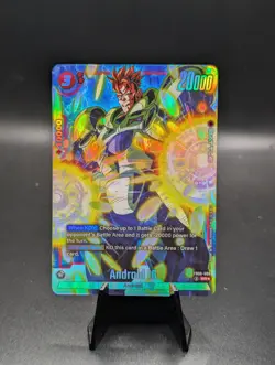 Dragon Ball Fusion World Android 16 FB06-009 SR Star Foil Card NM 💥 - Image 1