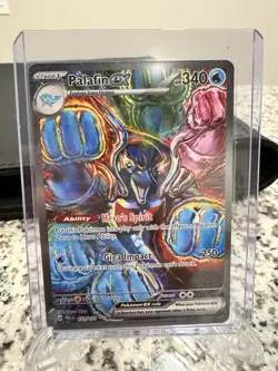 2025 Prismatic Evolution Palafin EX Special illustrations Rare Card 151/131 - Image 1