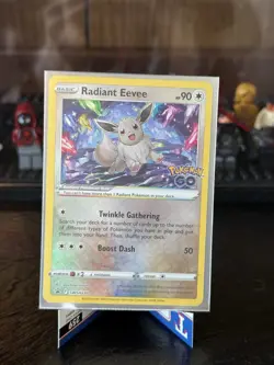 Pokemon Radiant Eevee SWSH230 Sword & Shield Promo Holo Single Card - Image 1