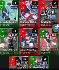 Gundam Card Game - Clan Deck - Ready To Play - Image 2