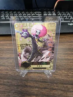 One Peice Soul King Brookshire Manga SSR Rare Mint Holo Trading Card CCG TCH - Image 1