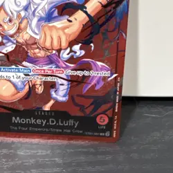 Bandai One Piece Card Game Monkey.D.Luffy Leader ST21-001 5000 Power - Image 5