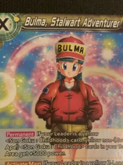 Dragon Ball Super Card Game-Bulma,Stalwart Adventurer-SD20-03 ST-1000 Power - Image 4