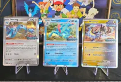 TEMPORAL FORCES Lot of 3 Stamped Pre-Release Promo Cards Pokemon TCG SVP 2024 NM - Image 1