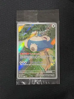 Pokemon TCG Snorlax 051 SV Scarlet & Violet 151 Promo Card Sealed - Image 1