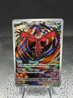 Pokemon TCG Yveltal Paradox Rift Illustration Rare Card 205/182 - Image 1