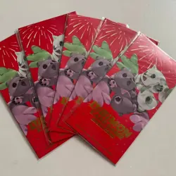 Digimon Card Game 2024 New Year Red Packet with Terriermon Promo - Image 1