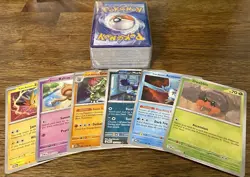 100+ Pokemon Cards SV: Destined Rivals | NO DUPLICATES | with Holos and Reverses - Image 2