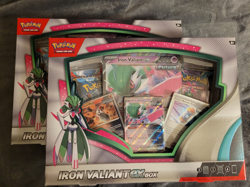 Pokemon trading card game: pokemon iron valiant ex box--Quantity 2 New - Image 1