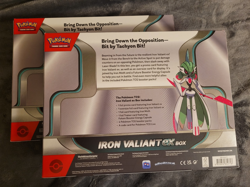 Pokemon trading card game: pokemon iron valiant ex box--Quantity 2 New - Image 2