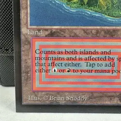1993 VOLCANIC ISLAND Magic the Gathering Collector's Edition CE MTG Sharp - Image 4
