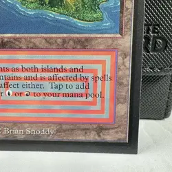 1993 VOLCANIC ISLAND Magic the Gathering Collector's Edition CE MTG Sharp - Image 5