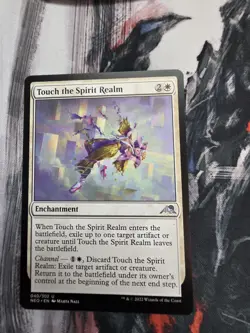 Touch the Spirit Realm 40 Kamigawa: Neon Dynasty Magic MTG - Image 1