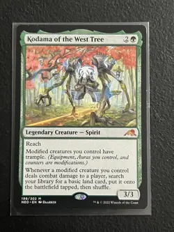 Kodama of the West Tree Kamigawa Neon Dynasty Mythic Regular Leg. Gr. 199 NM - Image 1