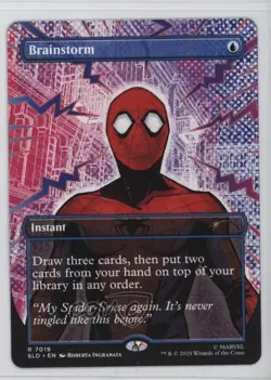 Spider-Man - Brainstorm Foil Magic: Secret Lair Drop Series #7019 - Image 1