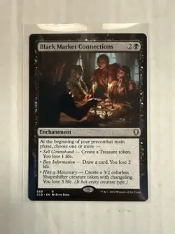 Black Market Connections NM MTG! Baldurs Gate - Image 1