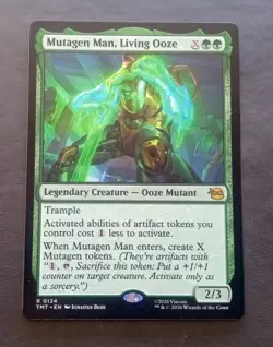 MTG Mutagen Man, Living Ooze Rare R 0124 TMT Teenage Mutant Ninja Turtles - Image 1