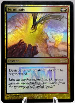 Terminate 3/12 F06 Foil Promo FMN MTG LP - Image 1