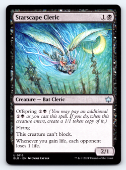 Starscape Cleric - Bloomburrow - MTG - Image 1