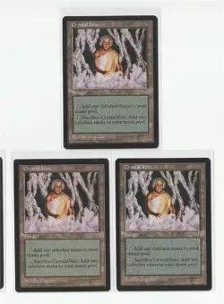 Crystal Vein Mirage 2-NrMint 1-LtPlayed MTG - Aliz - Image 1