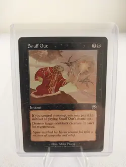Vintage MTG Magic the Gathering Snuff Out Mercadian Masques (#162) NM - Image 1