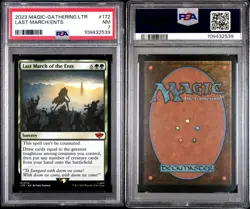 MTG LTR Last March of the Ents 172 Mythic PSA 7 Lord of the Rings 2023 - Image 3