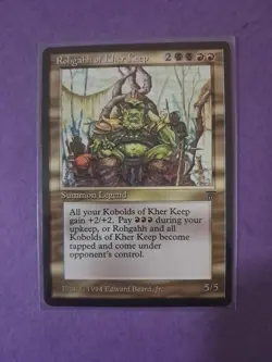 MTG ROHGAHH OF KHERSON KEEP SUMMON LEGEND FROM LEGENDS NMT - Image 1