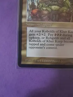 MTG ROHGAHH OF KHERSON KEEP SUMMON LEGEND FROM LEGENDS NMT - Image 2