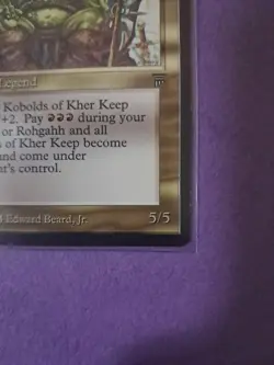 MTG ROHGAHH OF KHERSON KEEP SUMMON LEGEND FROM LEGENDS NMT - Image 3