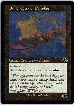 Ornithopter of Paradise (Retro Frame) (Foil Etched) C Modern Horizons 2 430 NM F - Image 1