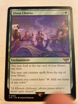 Elven Chorus Universes Beyond: the Lord of the Rings: Tales of Middle-Earth... - Image 1