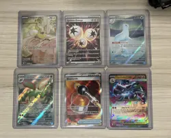 Pokemon TCG Phantasmal Flames Set lot of 6 (Full art, ex) - Image 1