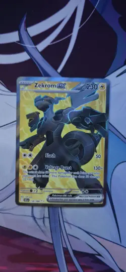 Zekrom ex 158/086 Ultra Rare Holo Black Bolt Pokemon Card NM - Image 1
