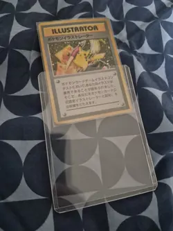 Holo 1996 Pokemon Jap Illustrator Holo Card Promo Pikachu Charmander Japanese - Image 4