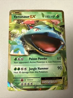 Venusaur EX 1/108 - XY Evolutions - Holo Pokemon Card TCG- NM - Image 1