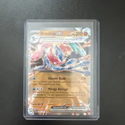 Greninja EX 106/167 Double Rare Holo Pokemon Twilight Masquerade NM/M FAST SHIP - Image 1