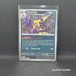 Rev Holo - Toxtricity 068/094 Pokemon Phantasmal Flames - Pokemon Mega Evolution - Image 1