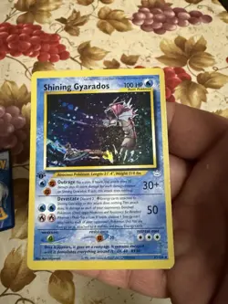 Pokemon Shining Gyarados 65/64 Neo Revelation Holo 100 HP Secret Rare - Image 1