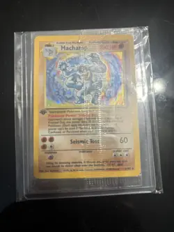Sealed Pokemon TCG Machamp Base Set 8/102 Holo 1st Edition Holo Rare - Image 1