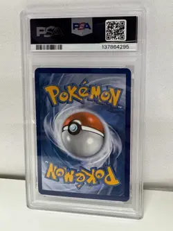 2013 POKEMON B&W LEGEND TREASURES RADIANT COLLECTION FULL ART/RESHIRAM PSA 5 - Image 2