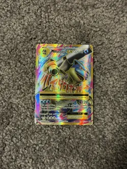 Pokemon TCG Mega-Blastoise-EX Evolutions 102/108 Holo Full Art - Image 3